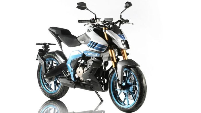 Tampak depan FB Mondial Piega 125 asal Italia