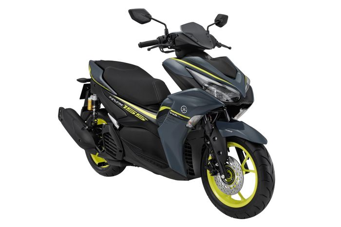 Yamaha NVX 155 VVA warna Grey-Black