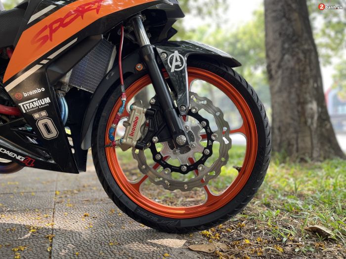 Kaki-kaki dapat pelek dan pengereman baru