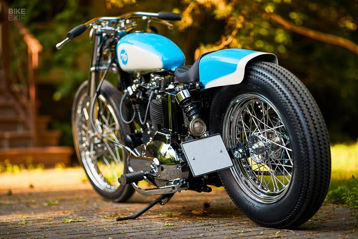 Harley-Davidson Ironhead bobber yang elegan
