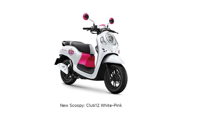 Pilihan warna baru Honda All New Scoopy Thailand