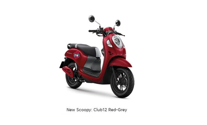 Pilihan warna baru Honda All New Scoopy Thailand