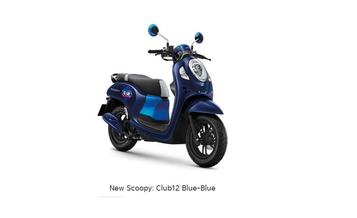 Pilihan warna baru Honda All New Scoopy Thailand