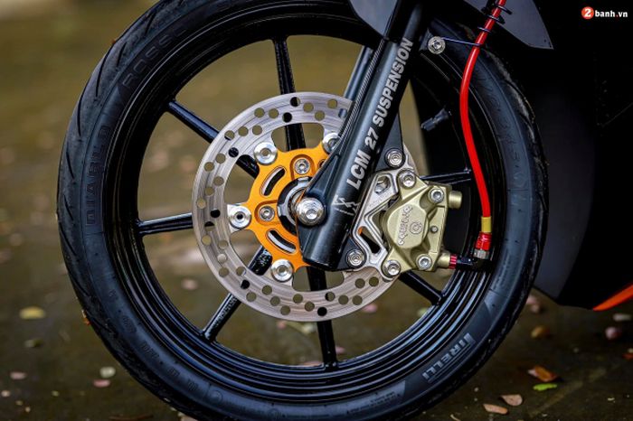 Kaki depan mendapatkan full upgrade