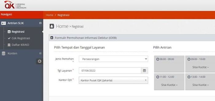 Menghapus blacklist BI Checking secara mudah