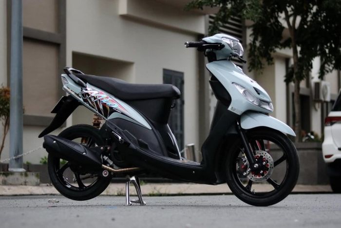 Modifikasi Yamaha Mio Smile yang manis