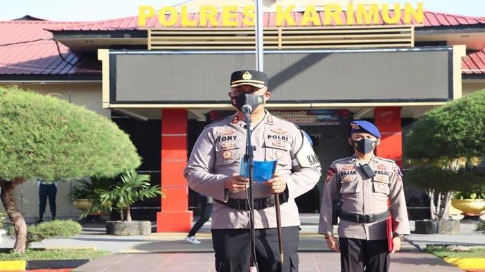 Kapolres Karimun, AKBP Tony Pantai sebut e-tilang belum berlaku di Karimun