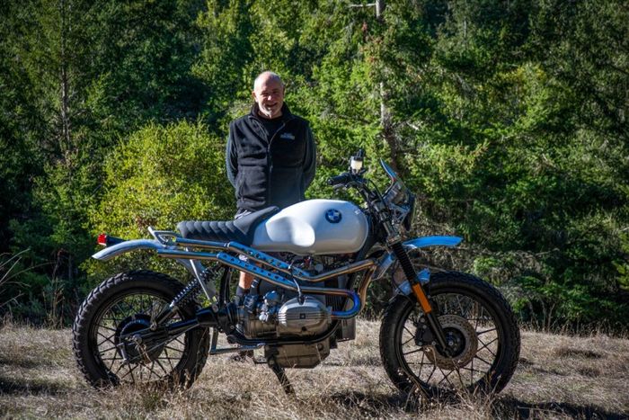 BMW R80RT scrambler yang istimewa