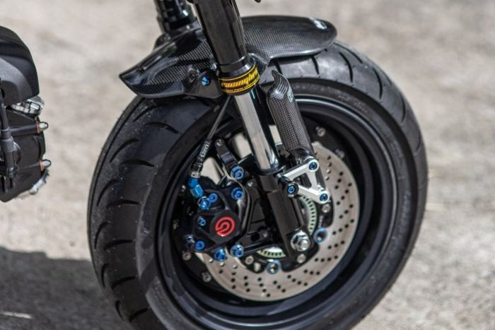 Kaki-kaki dapat pelek hingga pengereman baru