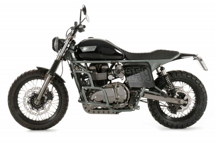 Triumph Bonneville Scrambler yang sangar