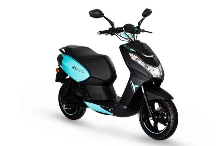 Motor listrik Peugeot e-Streetzone, sekilas mirip Honda BeAT.