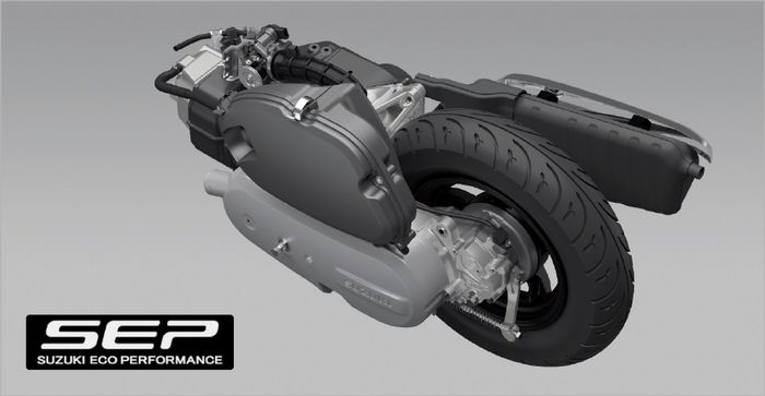 Mesin Suzuki Address 2023, Suzuki Eco Performance (SEP) 125 cc