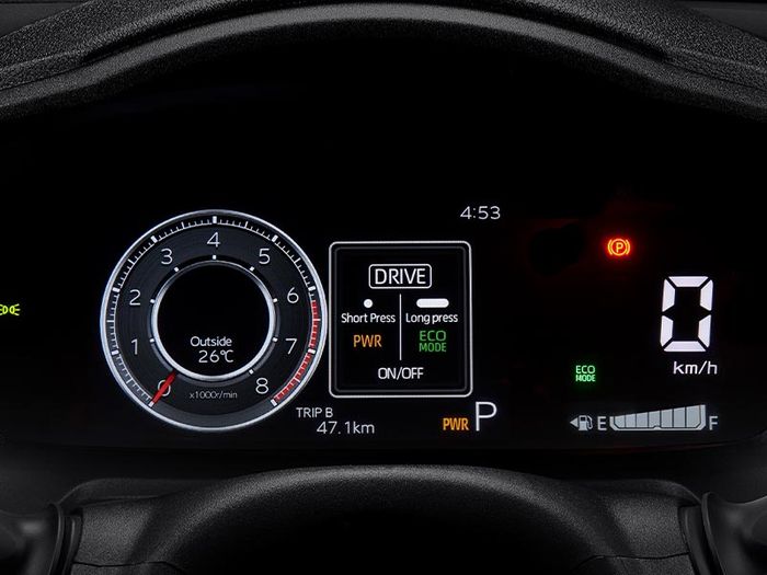 Instrumen Toyota Vios terbaru