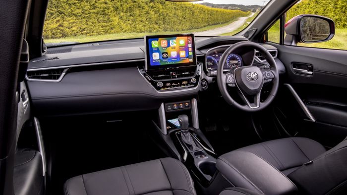 Interior Toyota Corolla Cross versi Australia.