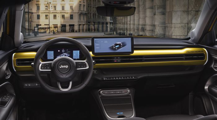 Interior Jeep Avenger.