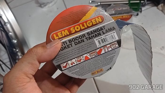 Flex tape atau lem soligen