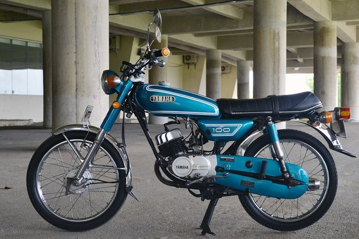 Ilustrasi Yamaha LS yang dulu Presiden Joko Widodo pernah memakainya semasa sekolah di SMAN 6 Solo