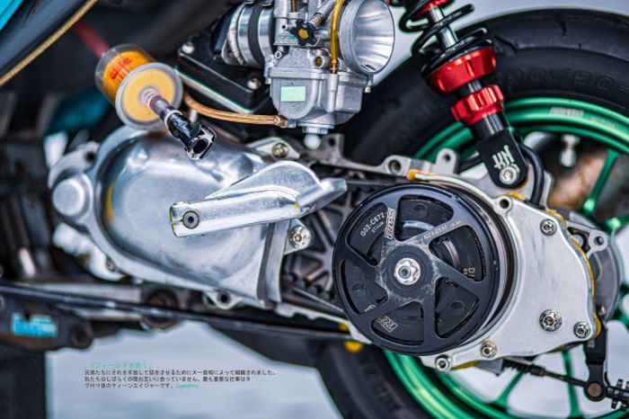 Area mesin juga mendapatkan banyak upgrade