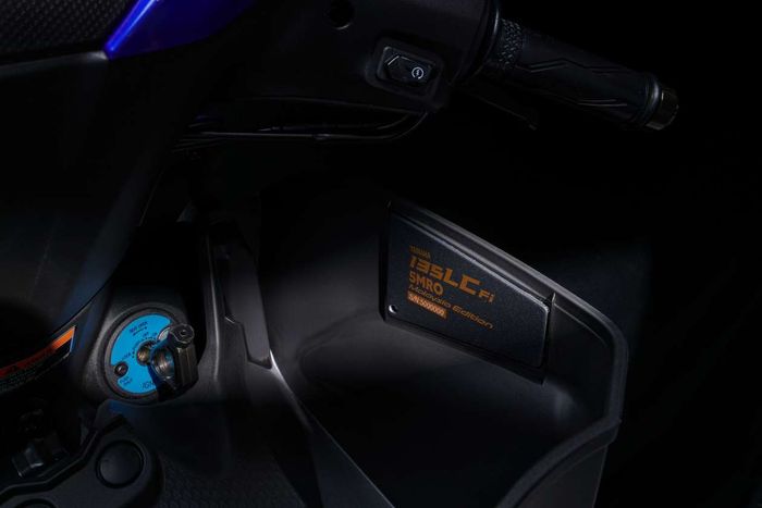 Nomor seri penanda Yamaha 135LC FI 5MRO Malaysia Edition