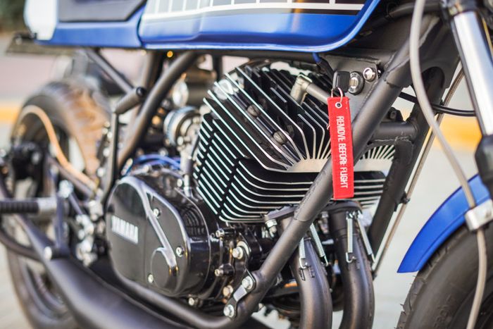 Sektor mesin diberi upgrade berupa kepala silinder DG Radials serta exhaust system HVC Cycle GP