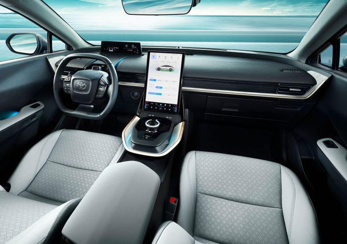Interior Toyota bZ3.