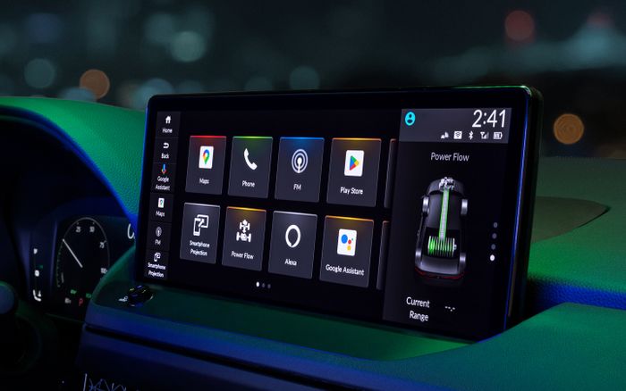 Layar head unit baru Accord Touring sudah mengusung Google Built-In.