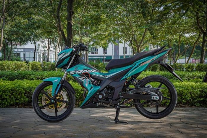 Modifikasi Honda Sonic 150R yang keren