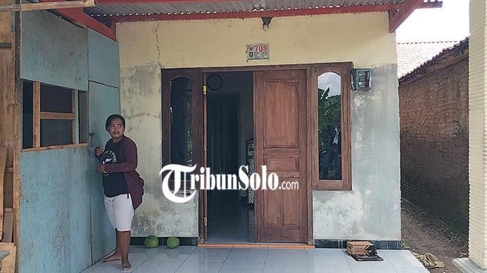 Rumah sewaan dari Pemkab Boyolali yang kini ditinggali Sri Dalminah, lansia yang rumahnya tergusur proyek tol Solo-Jogja tanpa Uang Ganti Rugi (UGR)