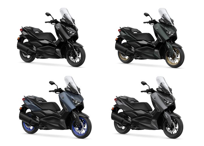Pilihan warna New Yamaha XMAX 2023