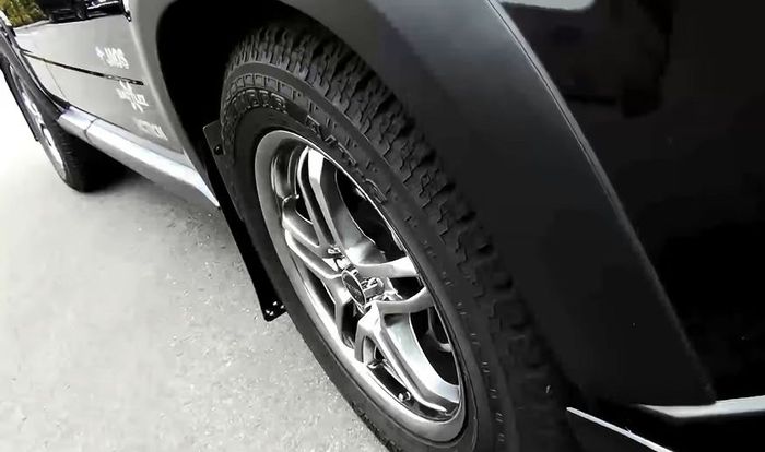 Modifikasi Nissan X-Trail lama ditopang pelek Victron Astella ukuran 16 inci