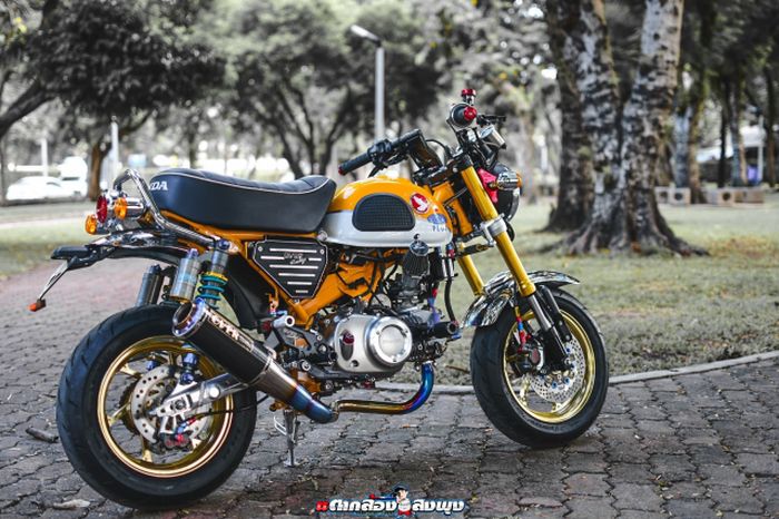 Modifikasi Honda Monkey 125 yang keren dan sangar