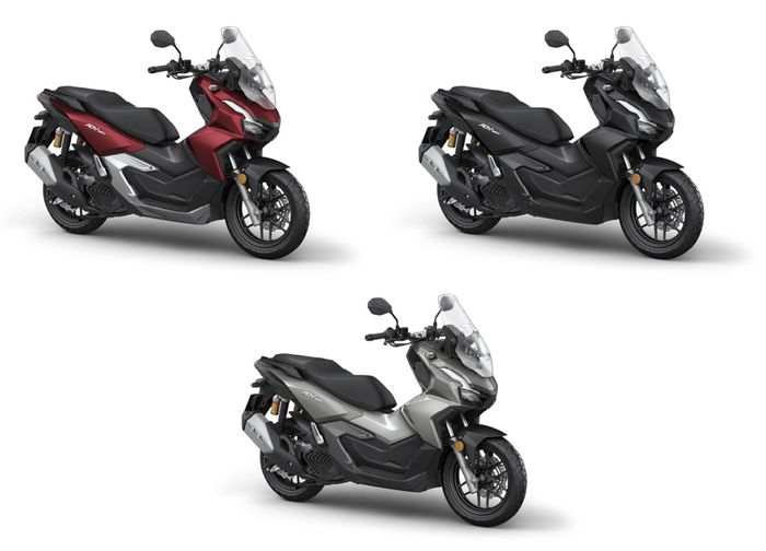 Pilihan warna Honda ADV 160 Jepang, hanya ada tipe ABS