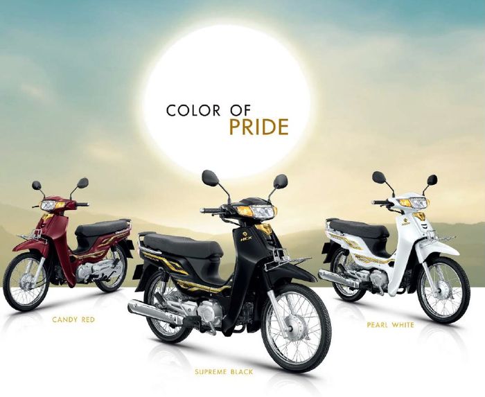 Pilihan warna All New Honda Dream 125 Kamboja