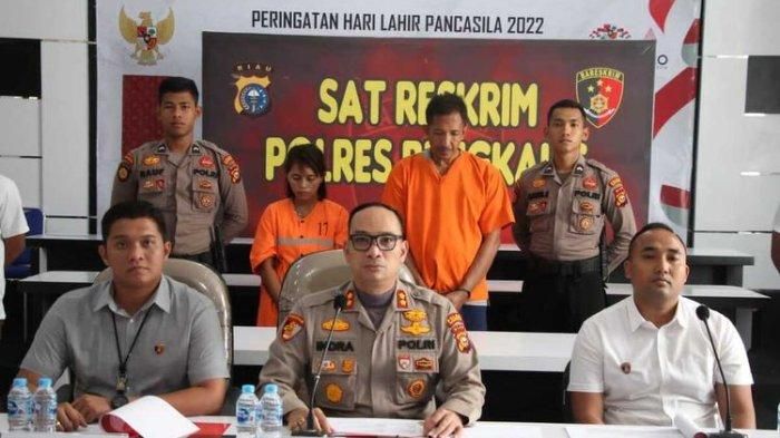 Pasangan Suami Istri di Bengkalis Riau tega membunuh ODGJ demi klaim asuransi.  
