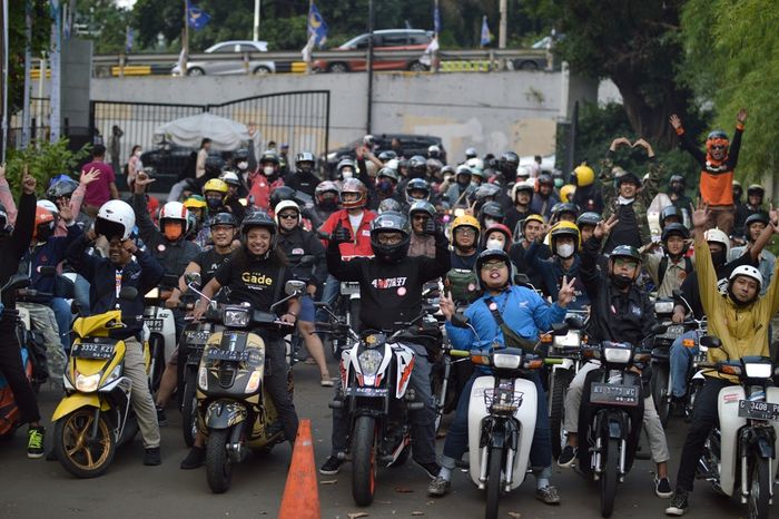 1.000 Riders dari Berbagai Komunitas Motor Ramaikan IMOS 2022