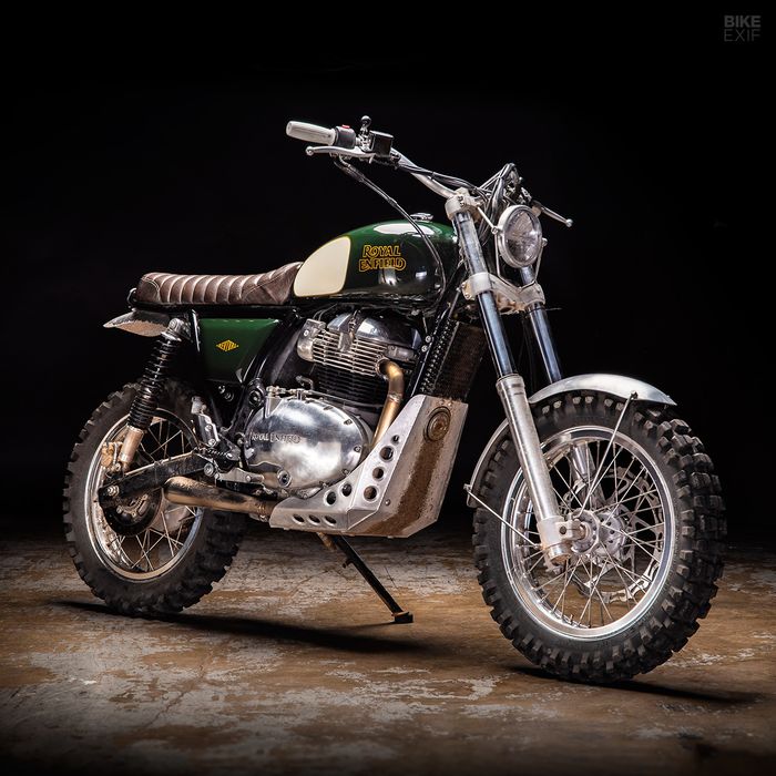 Royal Enfield Interceptor 650 scrambler yang macho