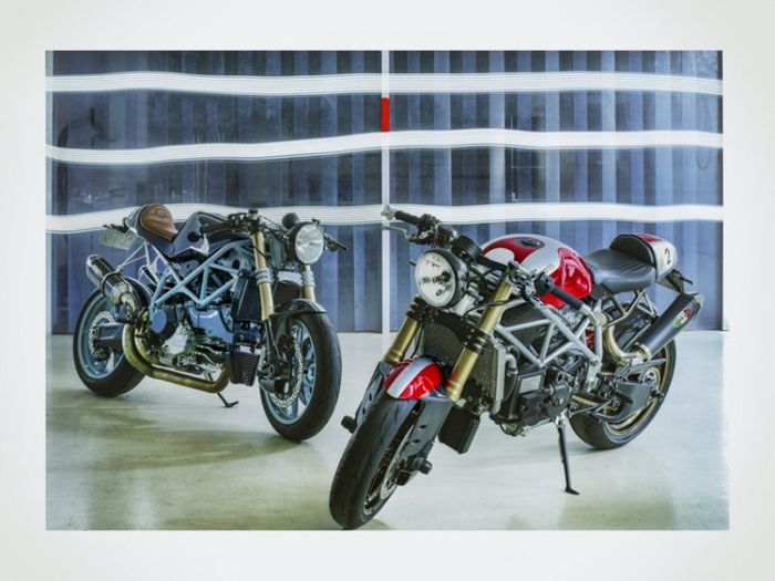 Ducati 999 cafe racer yang sangar dan keren