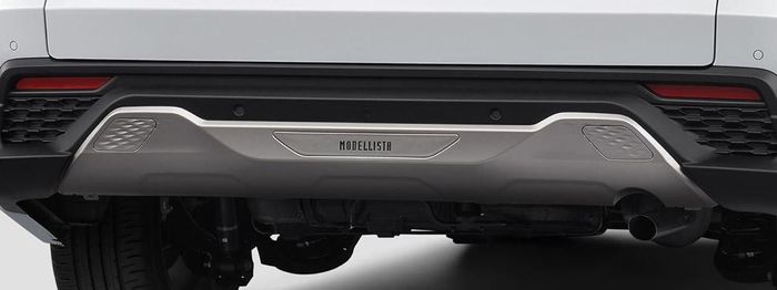 Rear bumper spoiler bikin tampilan belakang lebih dinamis