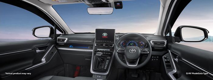 Interior Toyota All New Zenix Hybrid tipe Q HV.