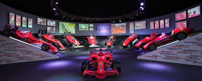 Museum mobil F1 Ferrari 