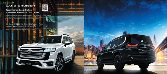 Aksesori Modellista pada tahun 2022 untuk Toyota Land Cruiser 300