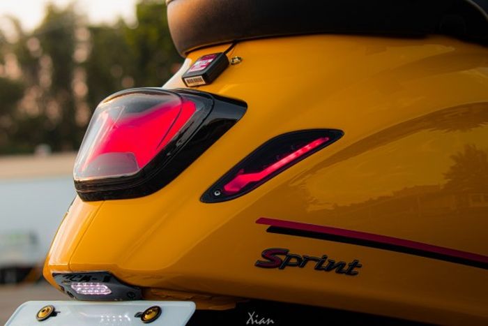 Stoplamp dan lampu sein diganti dengan produk Level 10