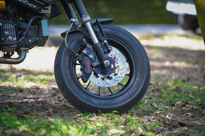 Kaki depan mendapatkan upgrade maksimal