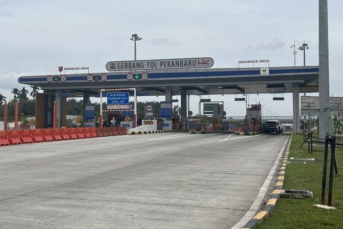 Gerbang tol Pekanbaru selama 24 jam diputar alunan musik Melayu