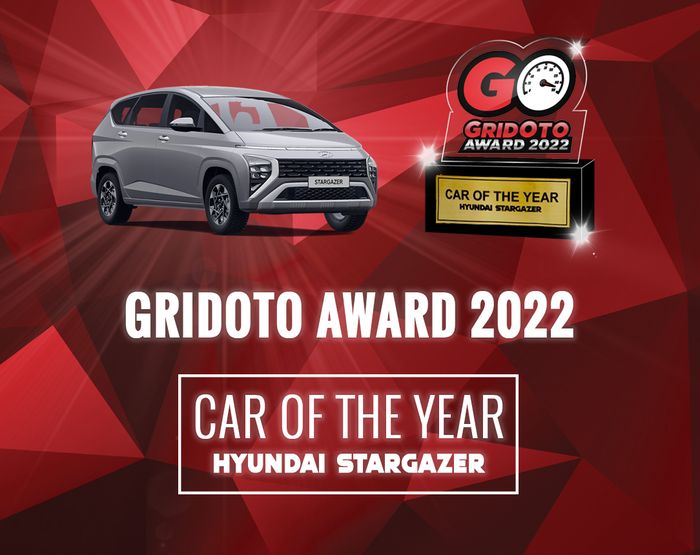 Hyundai Stargazer dinobatkan jadi Car of The Year di GridOto Award 2022