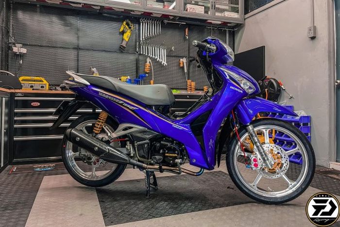 Modifikasi Honda Supra X 125 yang mewah