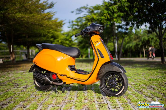 Modifikasi Vespa Sprint yang keren dan sangar