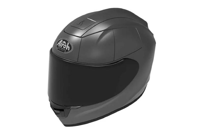 Desain helm prototipe Airoh yang gunakan airbag