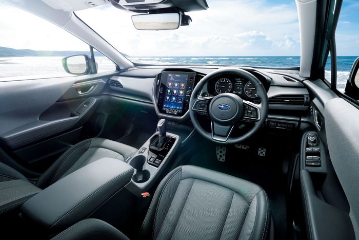 Interior Subaru Crosstrek.