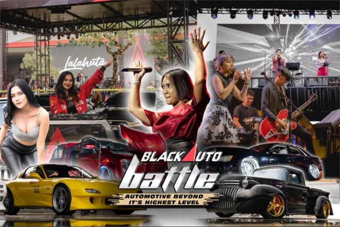 Selain deretan mobil yang menarik perhatian, Final BlackAuto Battle 2022 Final Black Auto Battle 2022 juga menampilkan beragam hiburan.